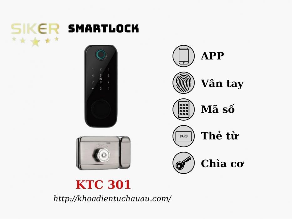KHOÁ ĐIỆN TỬ SIKER KTC 301