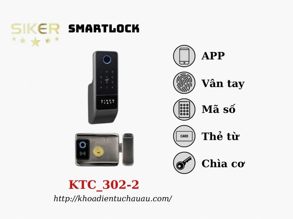 KHOÁ ĐIỆN TỬ SIKER KTC_302-2
