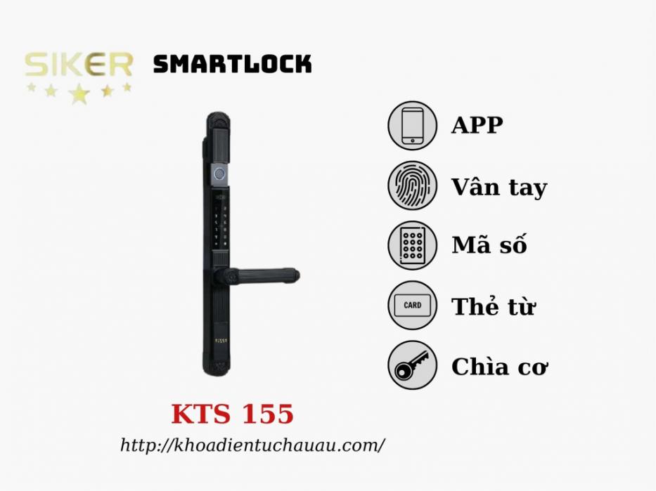 KHOÁ ĐIỆN TỬ SIKER KTS 155